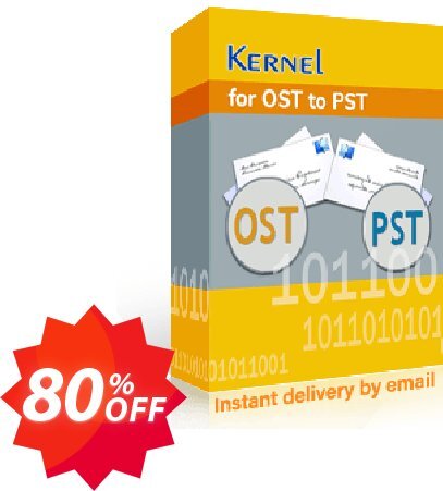 Kernel for OST to PST, Corporate Plan upgrade  Coupon code 80% discount 