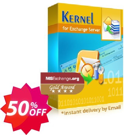 Kernel for Exchange Server, Technician Plan  Coupon code 50% discount 