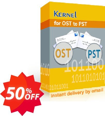 Kernel for OST to PST, Corporate Plan  Coupon code 50% discount 