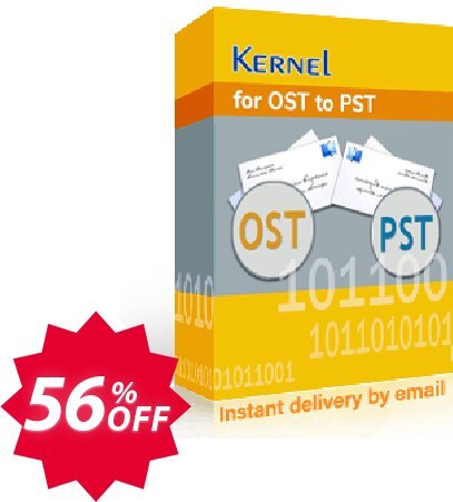 Kernel for OST to PST, Technician Plan  Coupon code 56% discount 