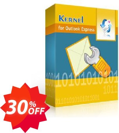 Kernel for Outlook Express Recovery, Corporate Plan  Coupon code 30% discount 