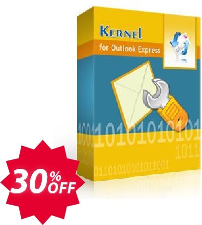 Kernel for Outlook Express Recovery, Corporate Plan  Coupon code 30% discount 