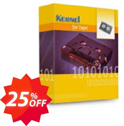 Kernel for Tape Data Recovery, Technician  Coupon code 25% discount 