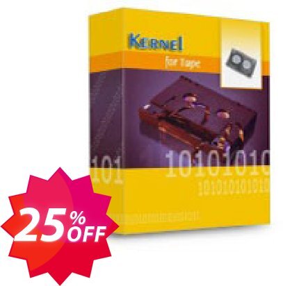 Kernel for Tape Data Recovery, Technician  Coupon code 25% discount 