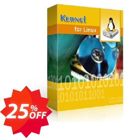 Kernel for Linux Data Recovery, Corporate  Coupon code 25% discount 
