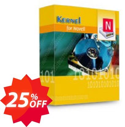 Kernel Recovery for Novell Traditional - Technician Plan Coupon code 25% discount 