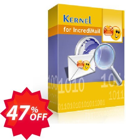 Kernel for IncrediMail Recovery, Technician Plan  Coupon code 47% discount 