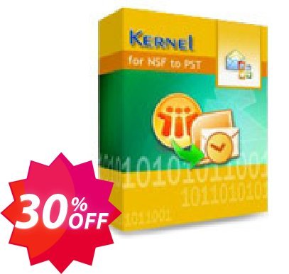 Kernel for Lotus Notes to Outlook, Technician Plan  Coupon code 30% discount 