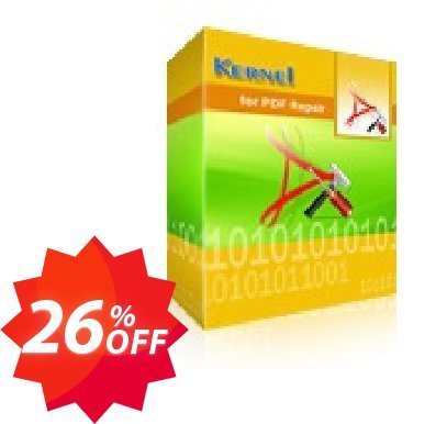 Kernel for PDF Repair Coupon code 26% discount 