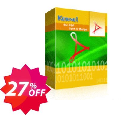 Kernel for PDF Split and Merge - Per User Plan Coupon code 27% discount 