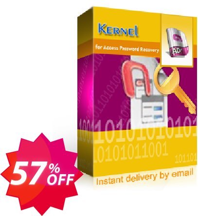 Kernel Access Password Recovery Coupon code 57% discount 