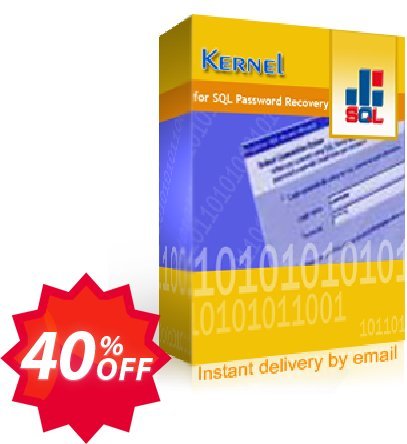 Kernel SQL Password Recovery - Corporate Plan Coupon code 40% discount 