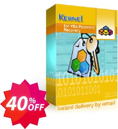 Kernel VBA Password Recovery - Corporate Plan Coupon code 40% discount 