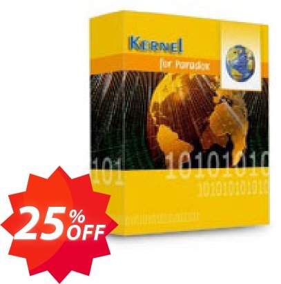 Kernel for Paradox Database Repair Coupon code 25% discount 