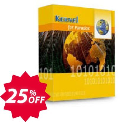 Kernel for Paradox Database Repair, Corporate  Coupon code 25% discount 