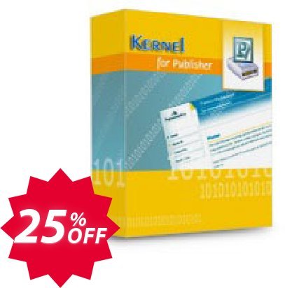 Kernel for Publisher Recovery, Technician Plan  Coupon code 25% discount 