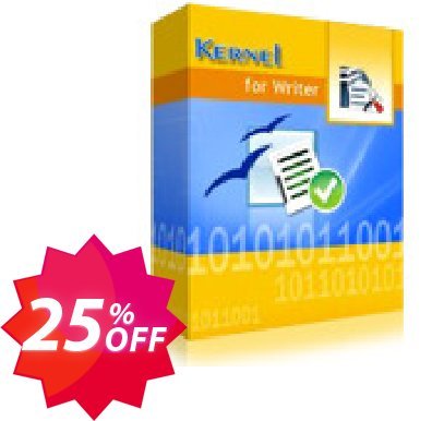 Kernel for Writer - Home Plan Coupon code 25% discount 