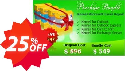 Kernel Microsoft Email Repair - Corporate Plan Coupon code 25% discount 