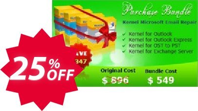 Kernel Microsoft Email Repair - Corporate Plan Coupon code 25% discount 