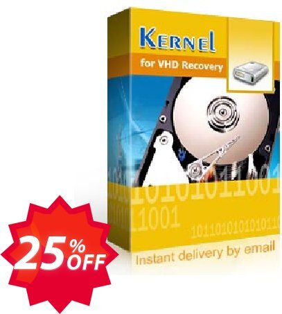 Kernel for VHD Recovery Coupon code 25% discount 