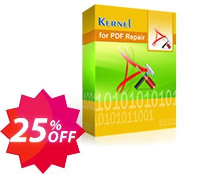 Kernel for PDF Repair Coupon code 25% discount 