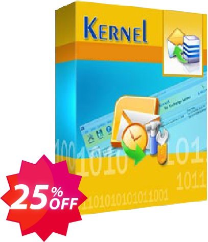 Kernel Bundle: Kernel for Exchange + Kernel for OST to PST + Kernel for Outlook Coupon code 25% discount 