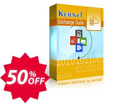 Kernel Exchange Suite, Corporate  Coupon code 50% discount 