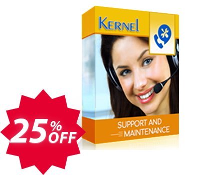 Kernel Yearly Premium Support & Maintenance Coupon code 25% discount 
