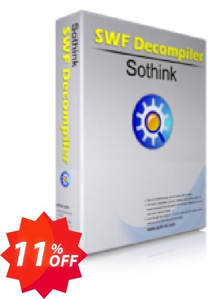 Sothink SWF Decompiler Coupon code 11% discount 