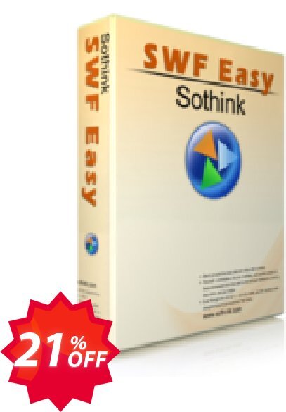 Sothink SWF Easy Coupon code 21% discount 