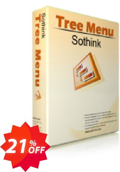 Sothink Tree Menu Coupon code 21% discount 