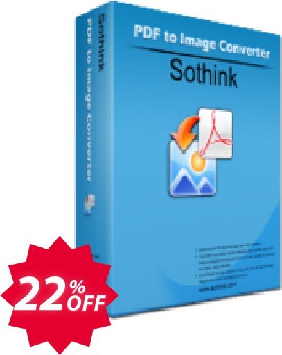 Sothink PDF to Image Converter Coupon code 22% discount 