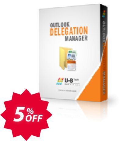 Outlook Delegation Manager - Lite Edition Coupon code 5% discount 