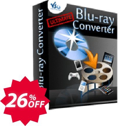 VSO Blu-ray Converter Coupon code 26% discount 