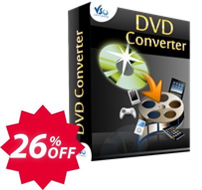 VSO DVD Converter Coupon code 26% discount 