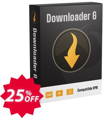 VSO Downloader 6 Coupon code 25% discount 