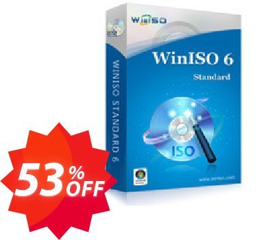 WinISO Standard Coupon code 53% discount 