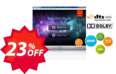 Easy DVD Player Coupon code 23% discount 