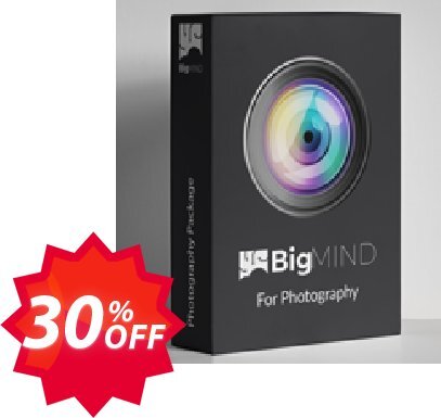 BigMIND Photographers 1TB Coupon code 30% discount 