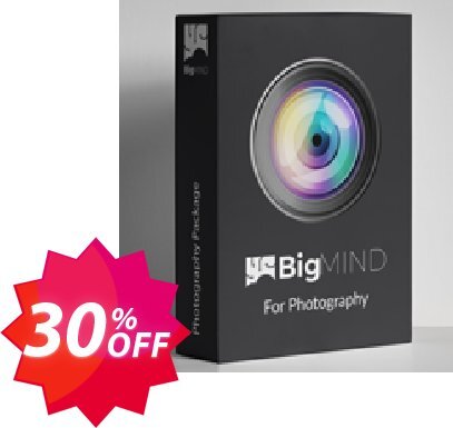 BigMIND Photographers 2TB Coupon code 30% discount 