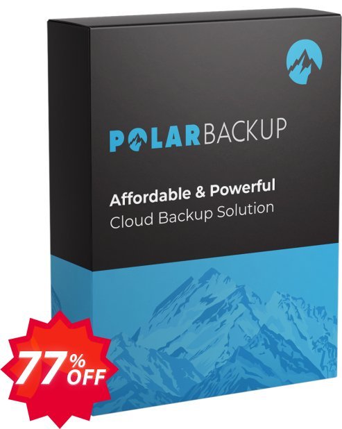 PolarBackup 5TB Lifetime Coupon code 77% discount 