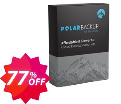 PolarBackup Business Plan Coupon code 77% discount 