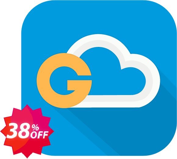 G Cloud Monthly, 100GB  Coupon code 38% discount 