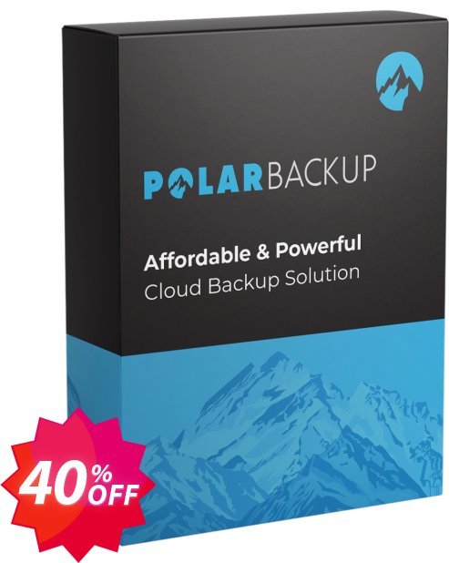 PolarBackup Unlimited Monthly Coupon code 40% discount 