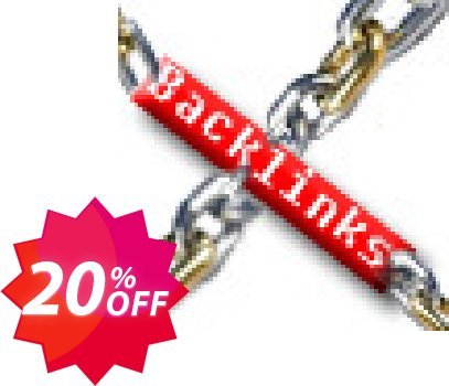 Backlinks Checker Script Coupon code 20% discount 