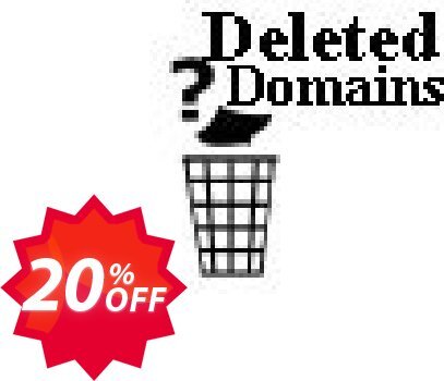 Deleted Domains Checker Script Coupon code 20% discount 