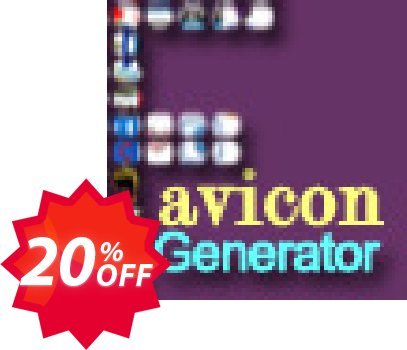 Favicon Generator Script Coupon code 20% discount 