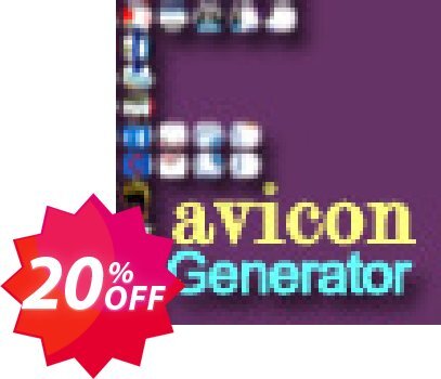 Favicon Generator Script Coupon code 20% discount 