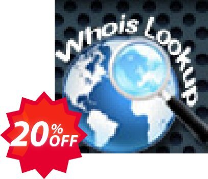 Whois Lookup Script Coupon code 20% discount 