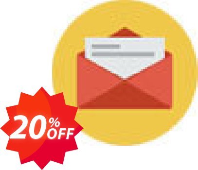 Email Subscribe Script Coupon code 20% discount 